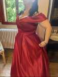 Vestido cerimónia 4XL