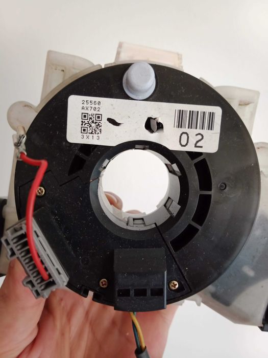 Manete dos piscas e fita do Airbag Nissan Micra K12