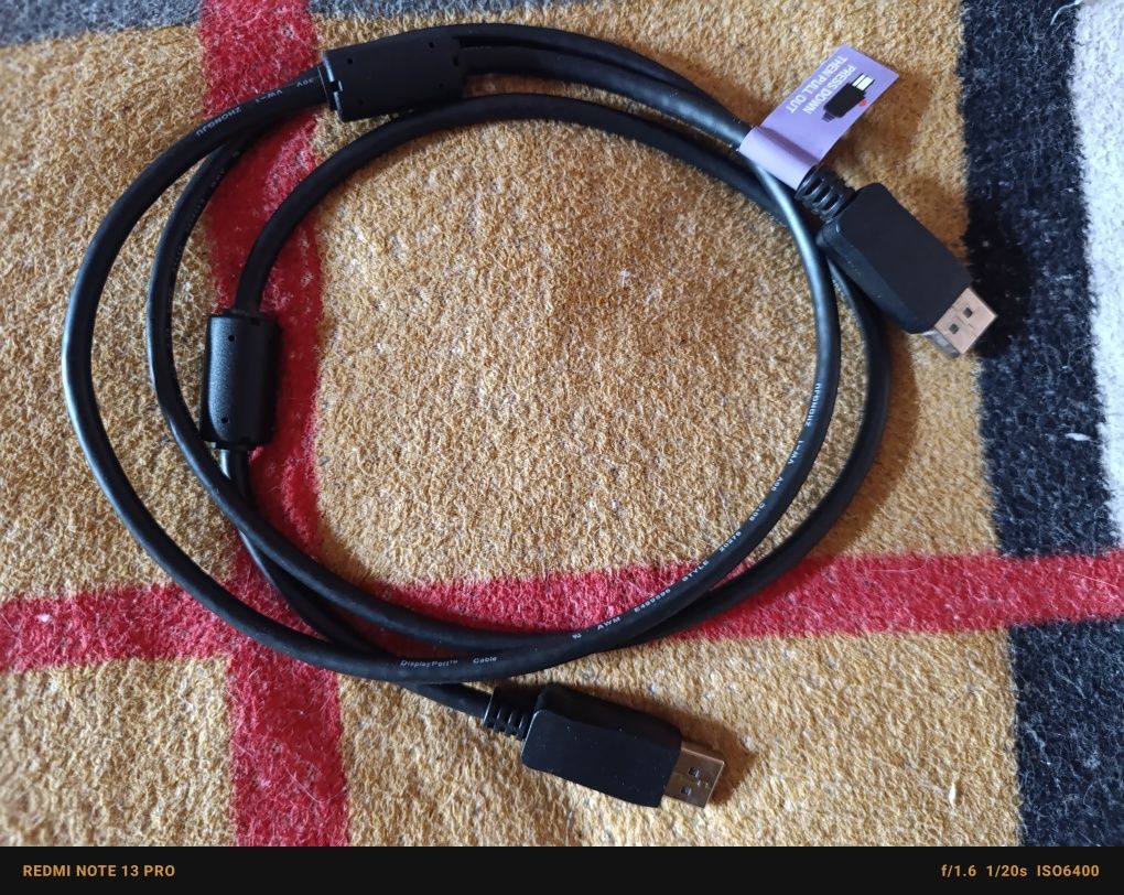 Кабель Display port