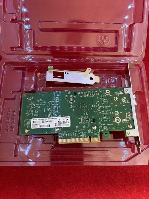 elfcam karta sieciowa 10gbe pcie do układu intel x520-da1-82599en