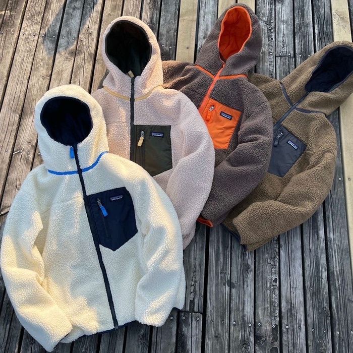 Флісова куртка Patagonia двостороння шерпа | фліска патагонія fleece