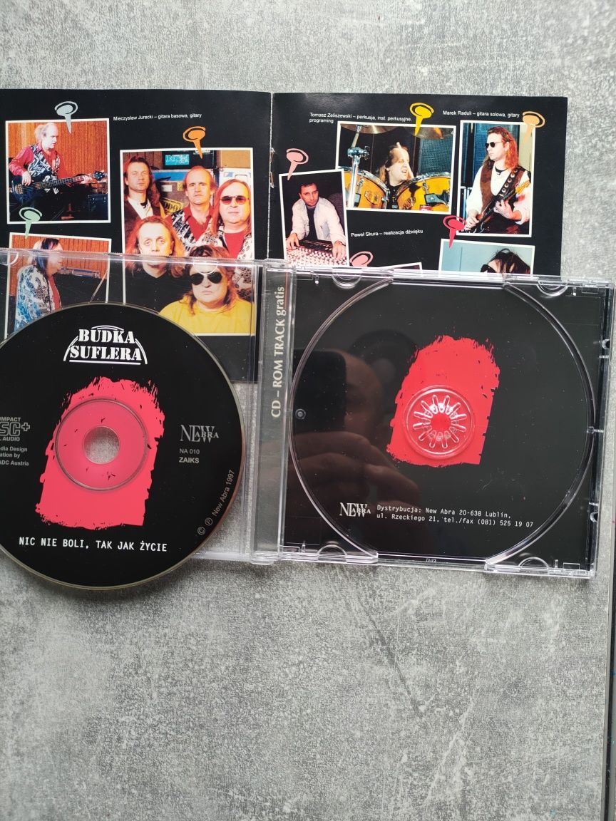 CD Budka Suflera 1 wydanie Nic nie boli , tak jak życie New Abra