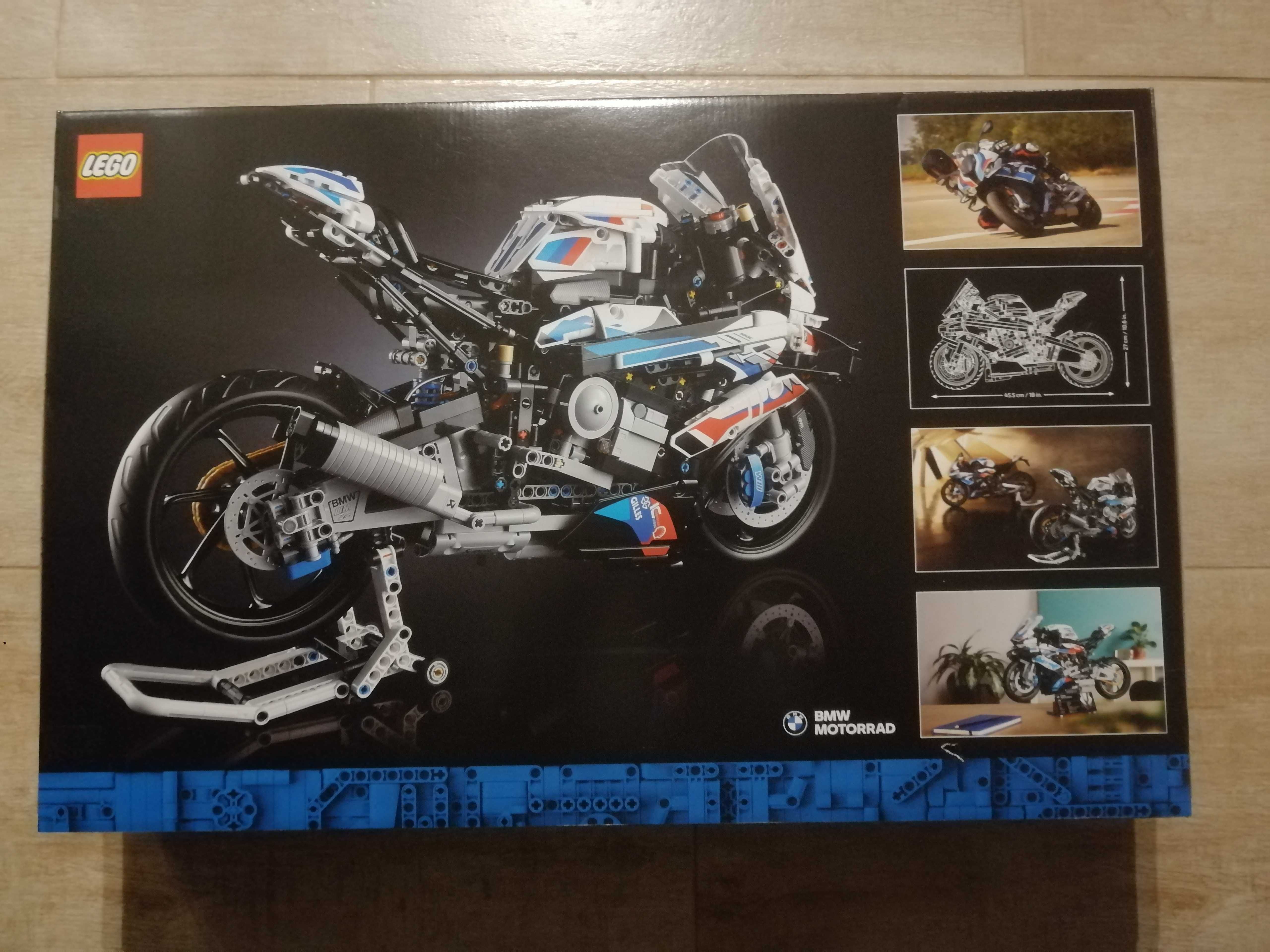 Lego Technic 42130 BMW M1000R Nowy zestaw