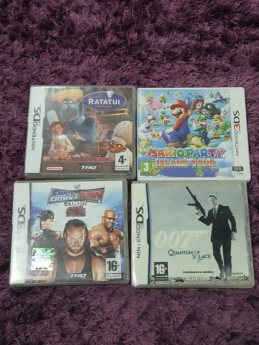 Jogos nintendo Wii  Ds e 3Ds Mario
