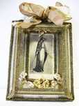 lindo antigo registo-vitrine-com a imagem da Nossa Senhora Immaculata