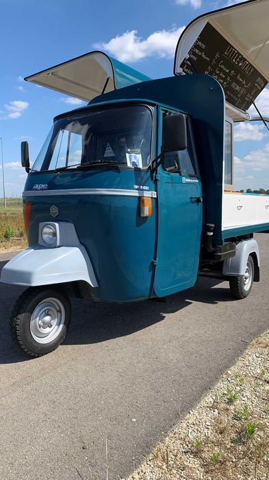 TRANSPORT w cenie - kawiarnia Piaggio Ape P501–Stan idealny