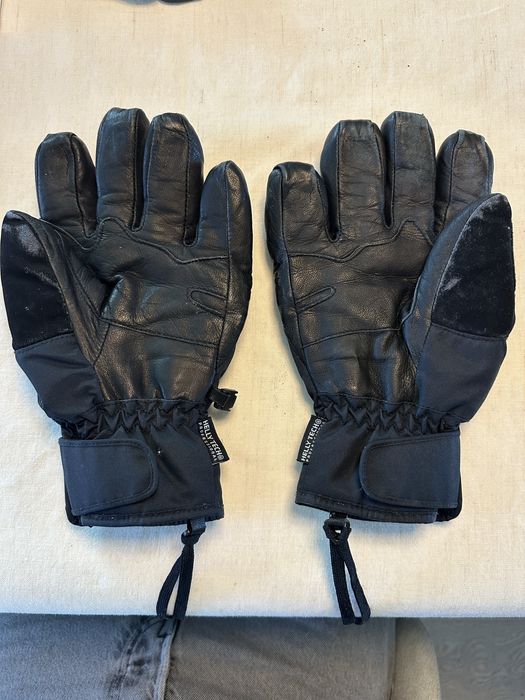Luvas Neve Helly Hansen em pele Tam L