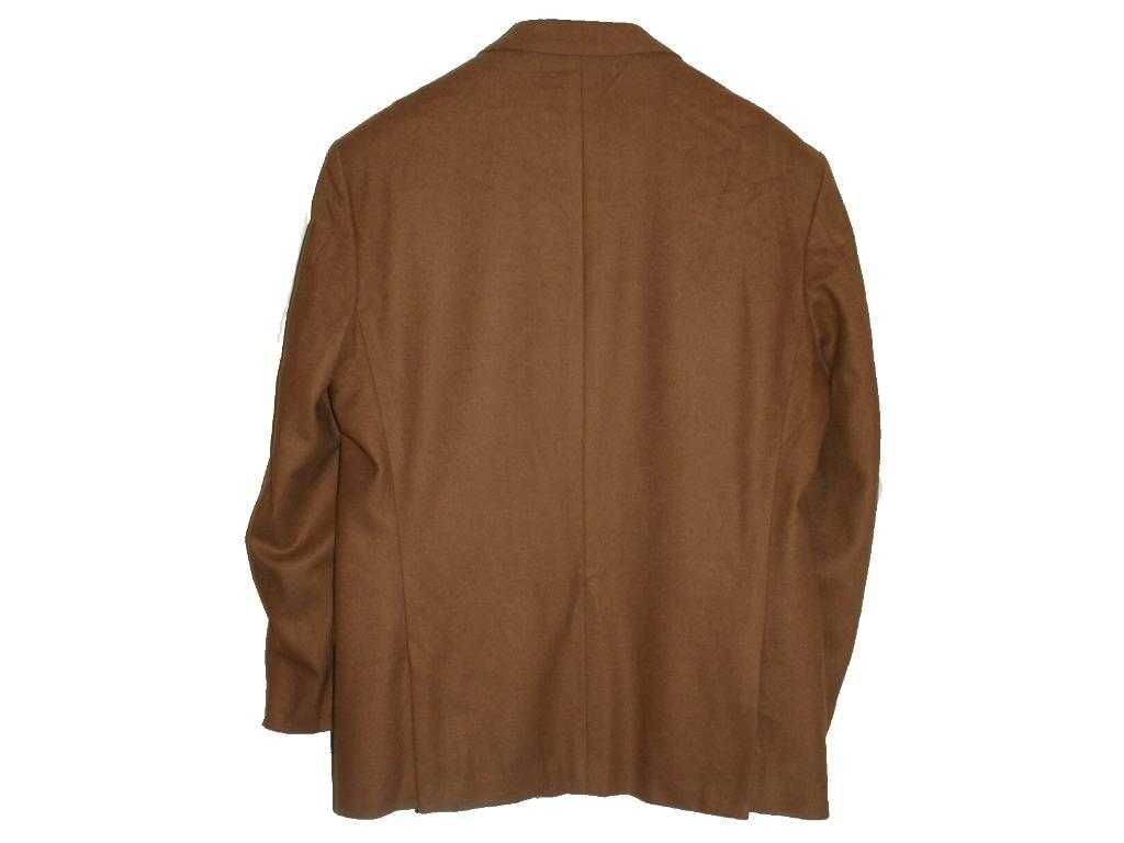 made in France vintage 60% kaszmir 20% wełna marynarka męska camel  XL
