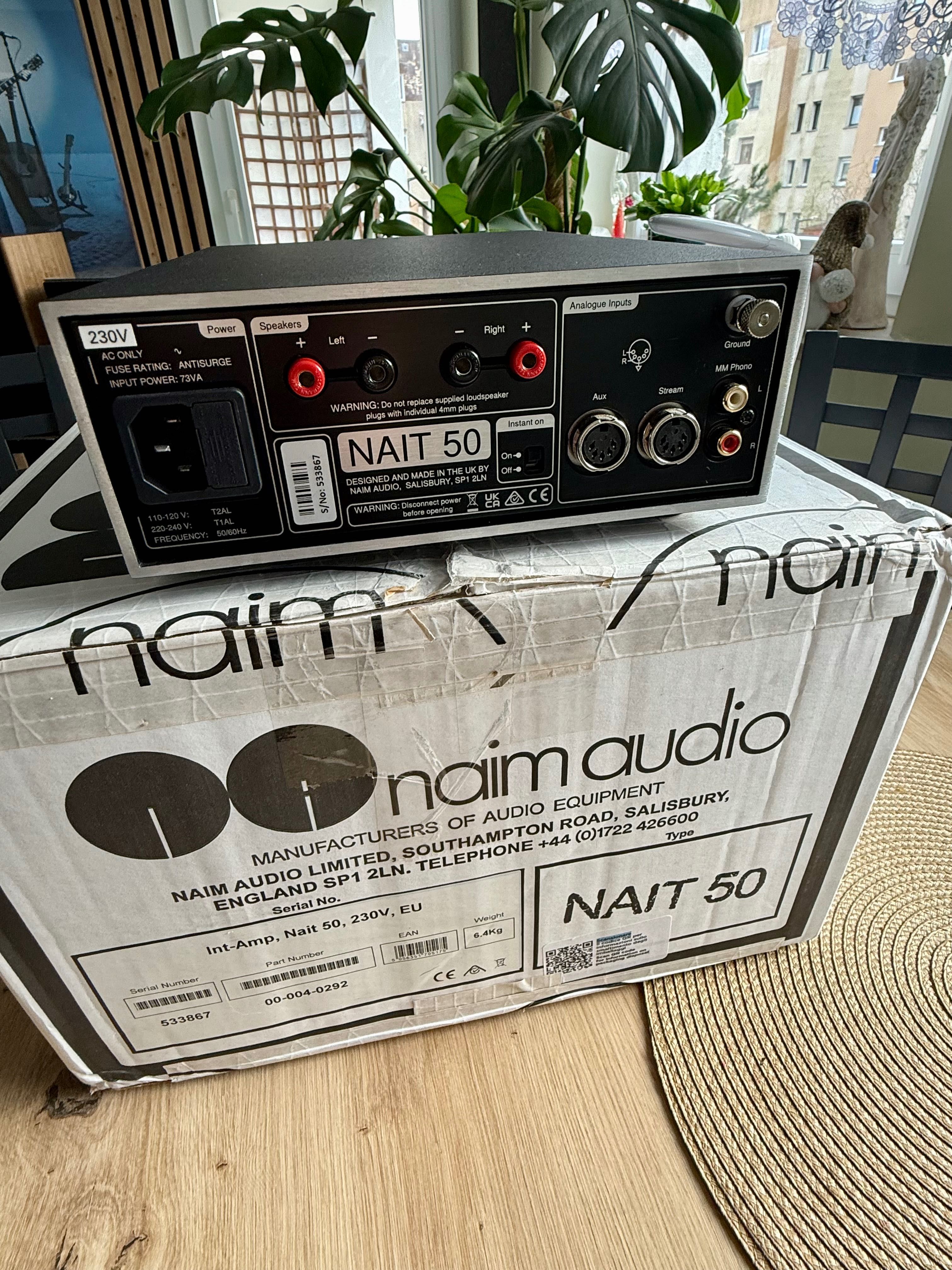 Wzmacniacz Naim Nait 50