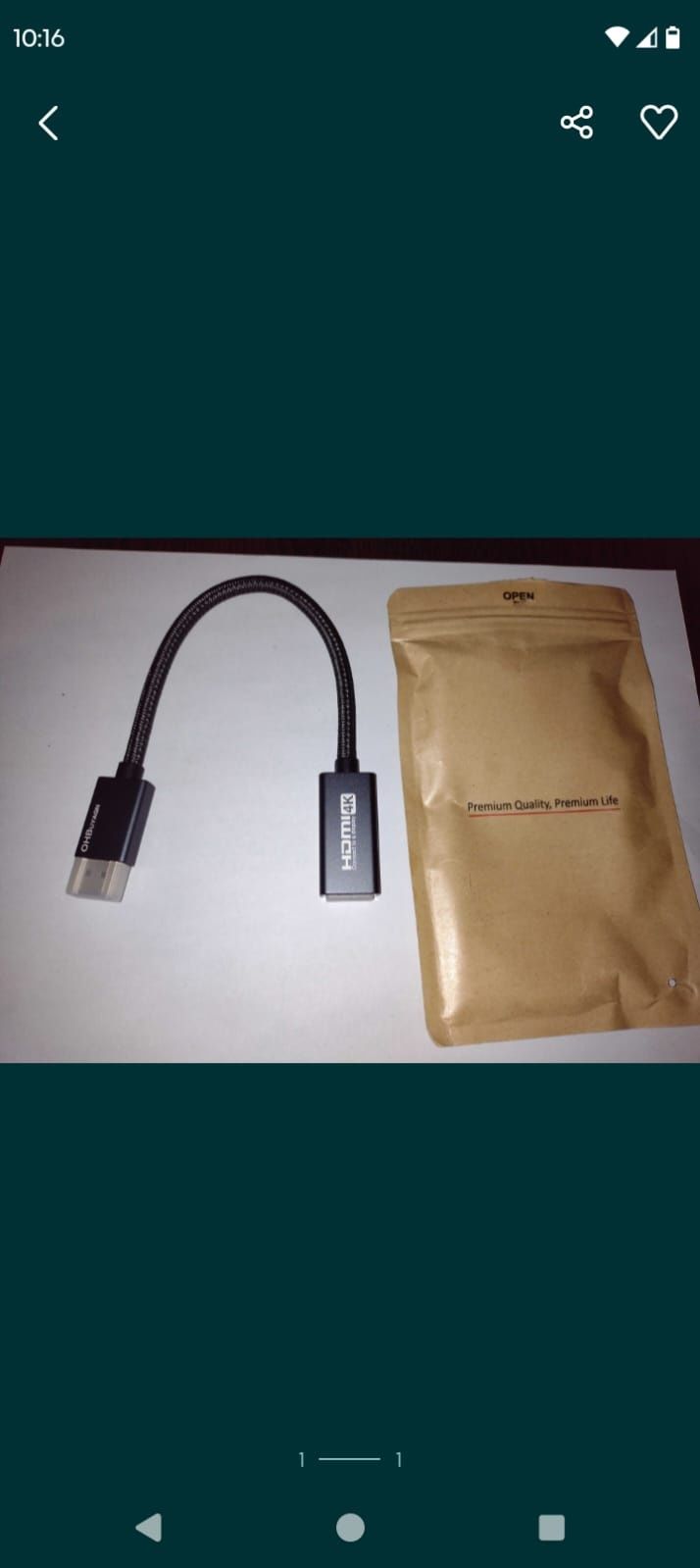 DisplayPort na HDMI jednokierunkowy