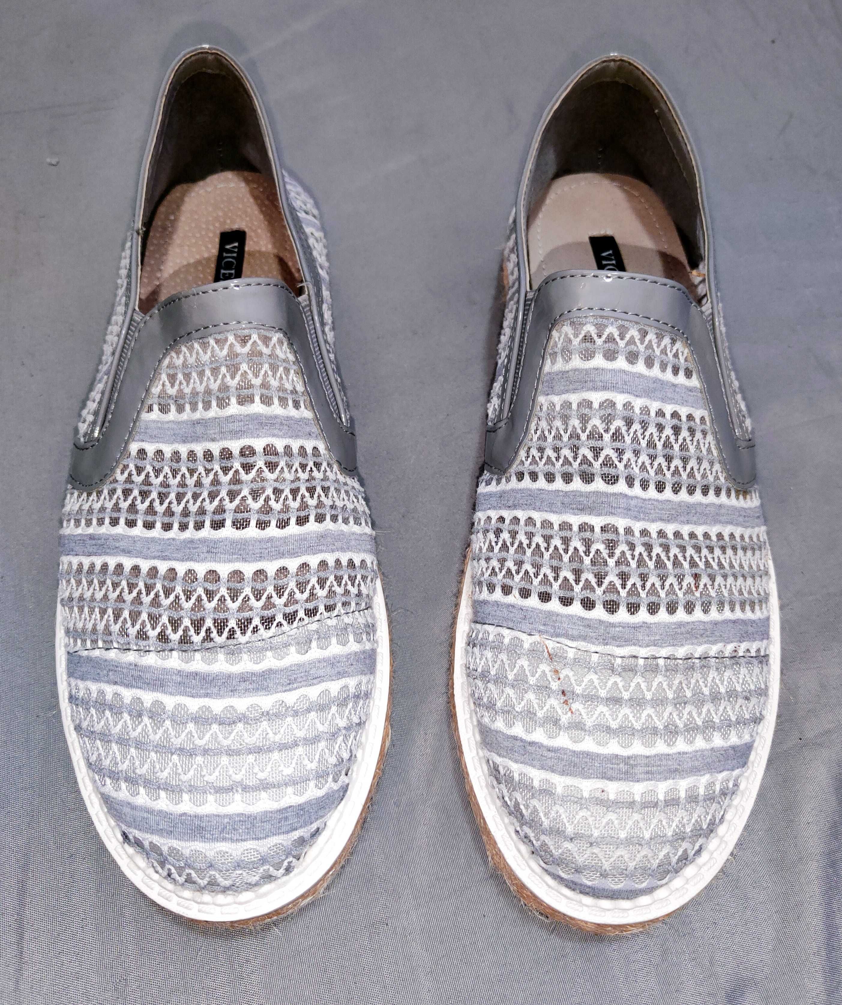 VICES espadryle letnie wygodne siateczka roz 40