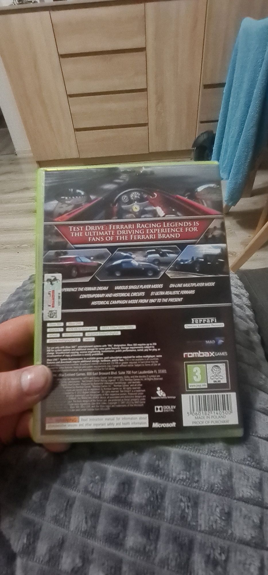 Ferrari  racing legends xbox 360