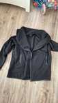 Narzutka czarna oversize