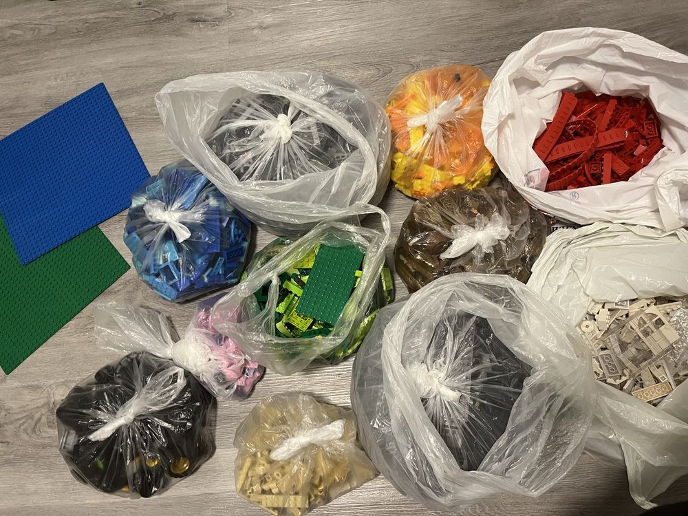 klocki lego mix okolo 15 kg