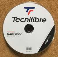 Naciąg do rakiet tenisowych Tecnifibre Black Code 1,24mm szpula 200m