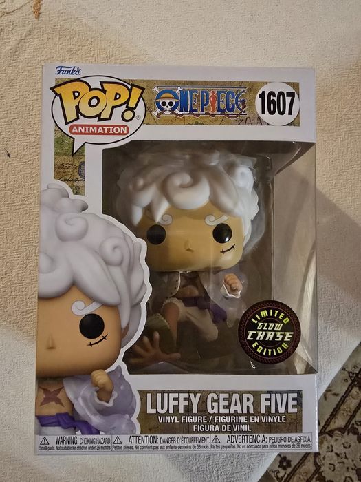 Funko Pop One Piece Luffy Gear 5 Chase Glow