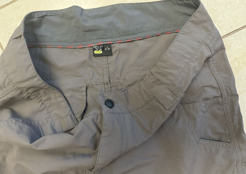 Salewa markowe trekking 2w1 spodnie, turystyczne, jak nowe r. S cargo