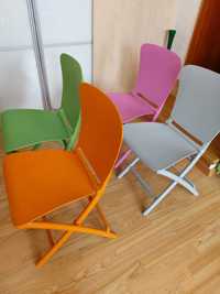 krzesła składane Nardi Zac włoskie 4 sztuki krzesło