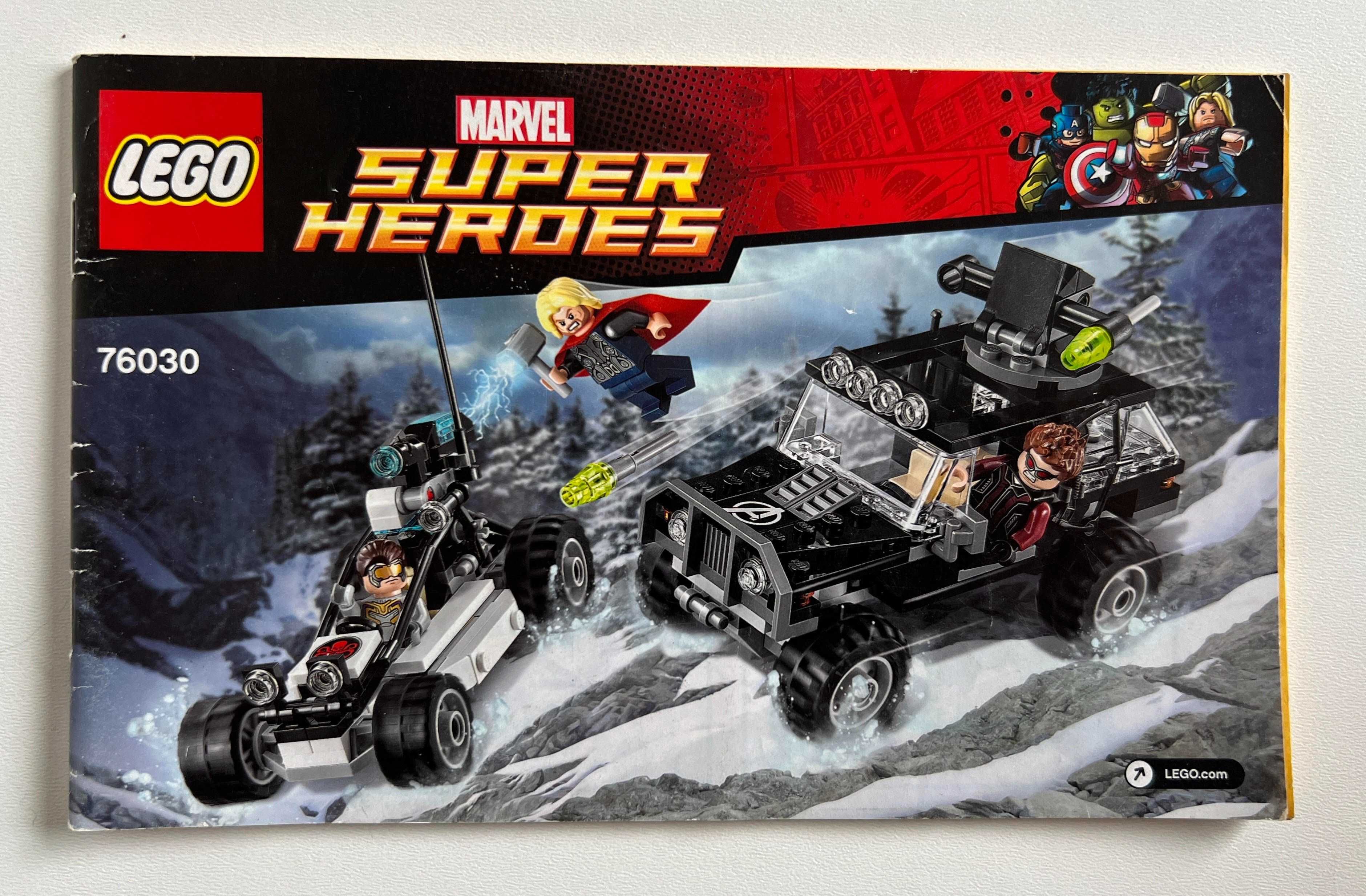 Lego Marvel 76030 Avengersi w pogoni za hydrą