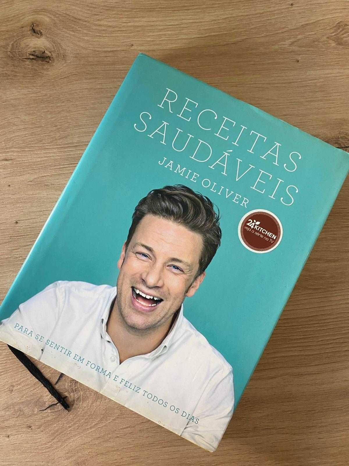 Livro Jamie Oliver Receitas Saudáveis