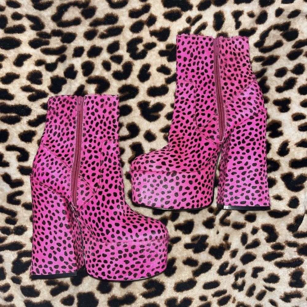buty na obcasie platformie