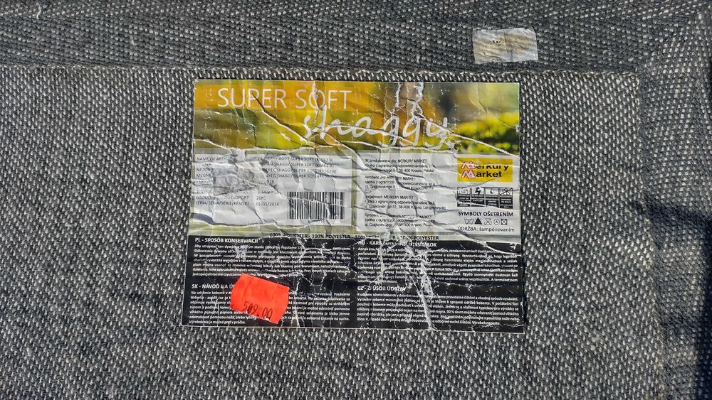 Dywan Shaggy Super Soft 160x230cm Beżowy