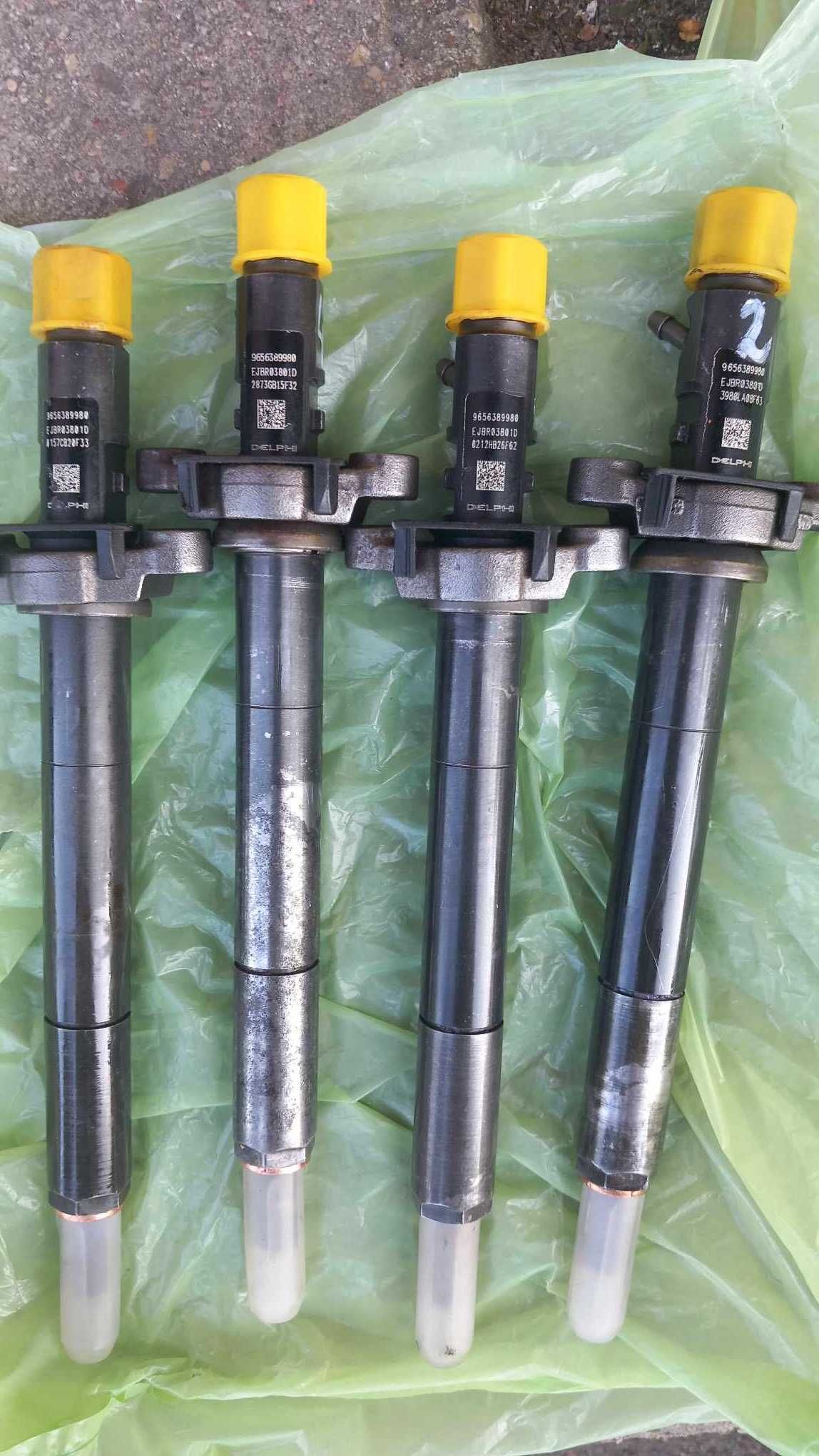 Wtryskiwacze Deldhi EJBR 03801D 2,0HDI PO regeneracji z wydrukami