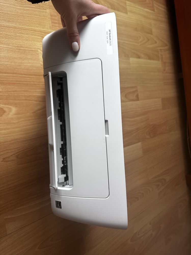 Drukarka hp DeskJet 2620 skaner ksero biała kabel okablowanie