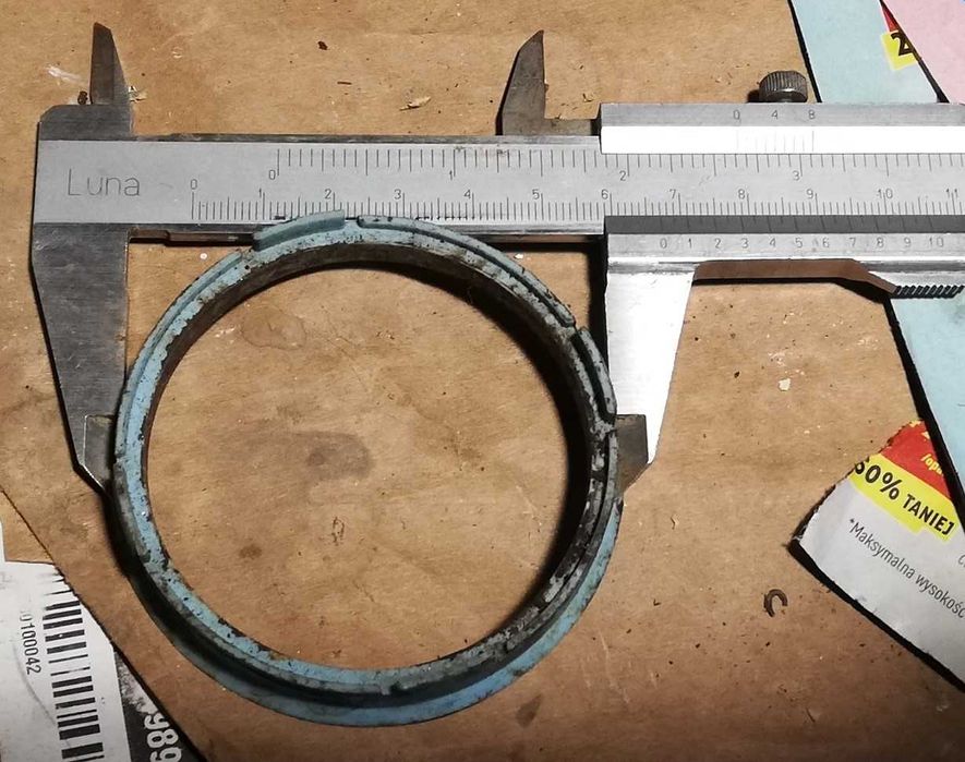Pierścienie centrujące 4 sztuki 60,1x67,1mm