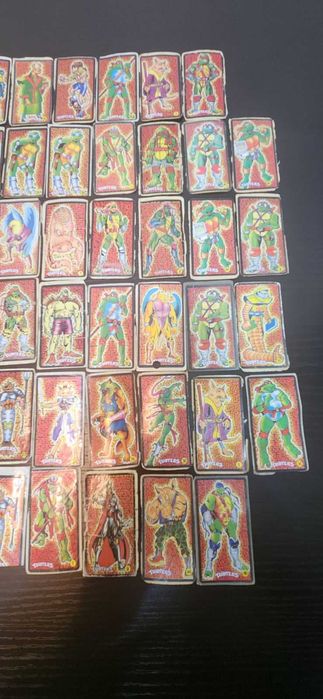 Наклейки, наклейка з 90-иг Turtles Kolej №3. 100 штук