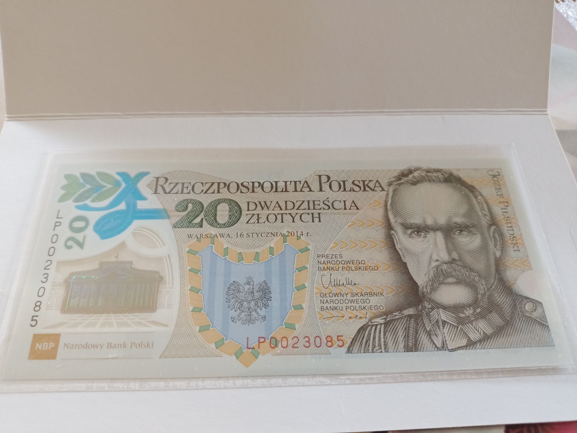 Banknot - Legiony - Piłsudski - Prezent.