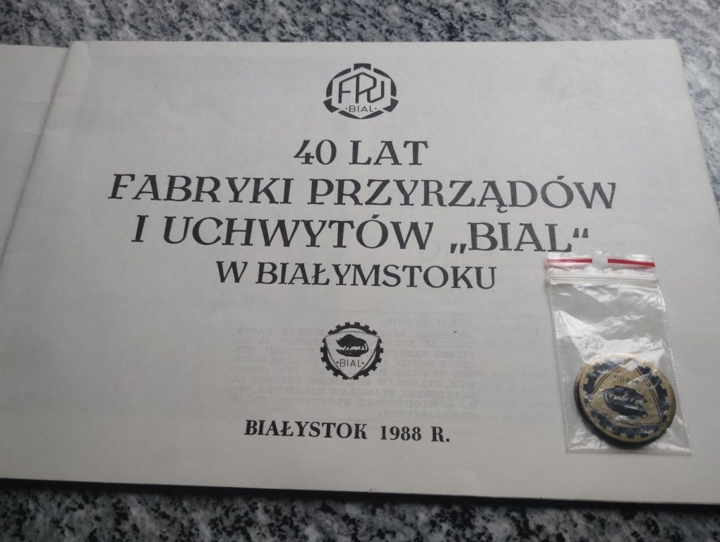 40 Lat BIAL Fabryki przyrządów i uchwytów w Białymstoku