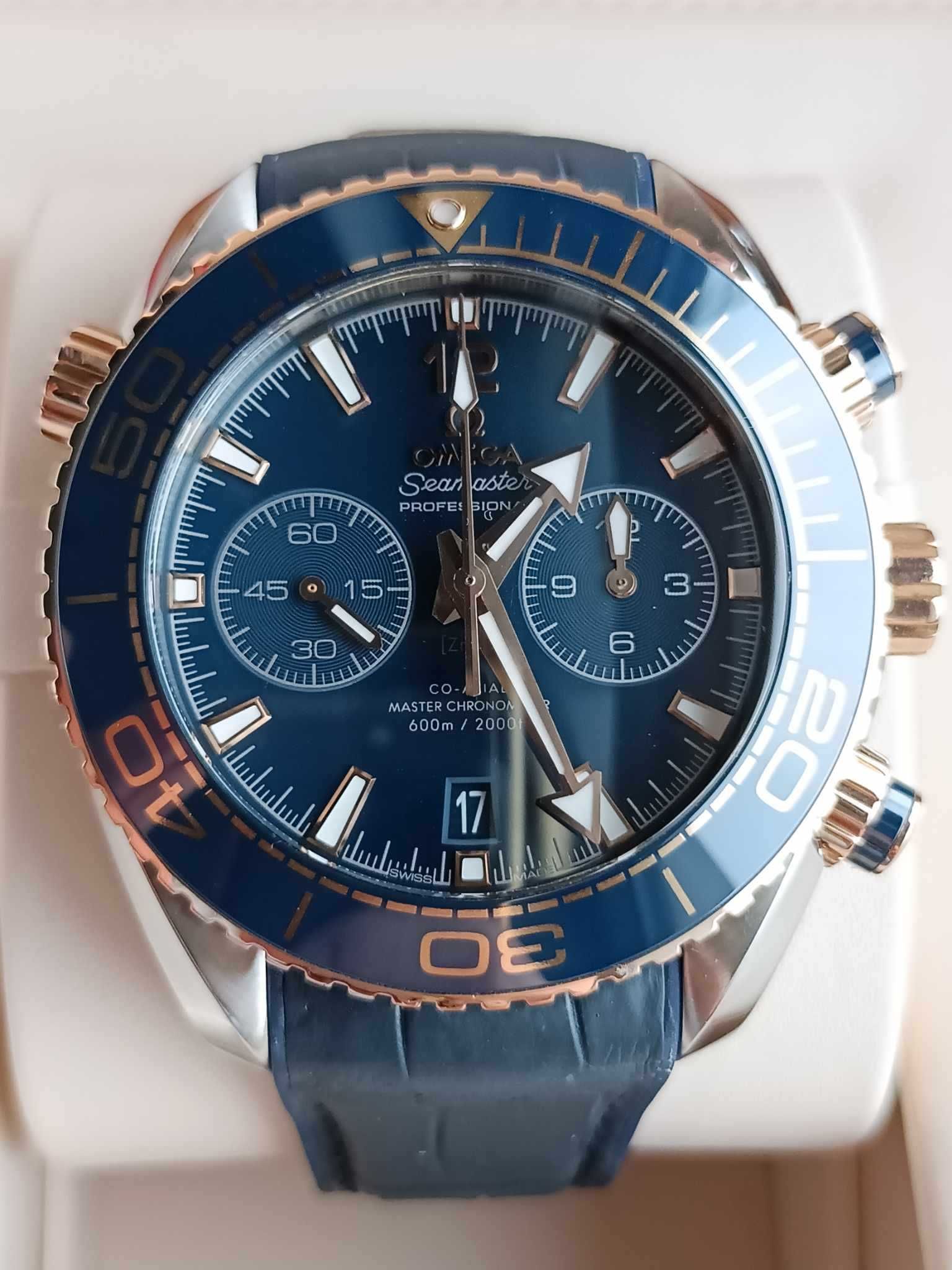 Omega Seamaster Planet Ocean Chronograph 45.5mm Steel/Sedna Gold 2024r