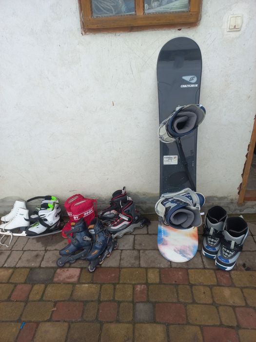 Сноуборд з черевиками