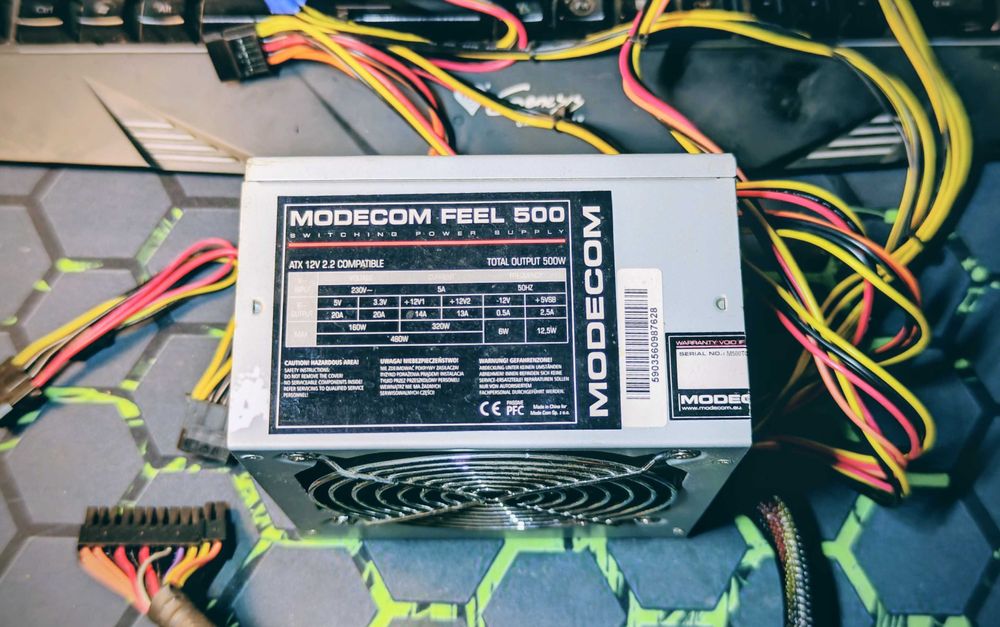 Zasilacz ATX Modecom Feel 500W