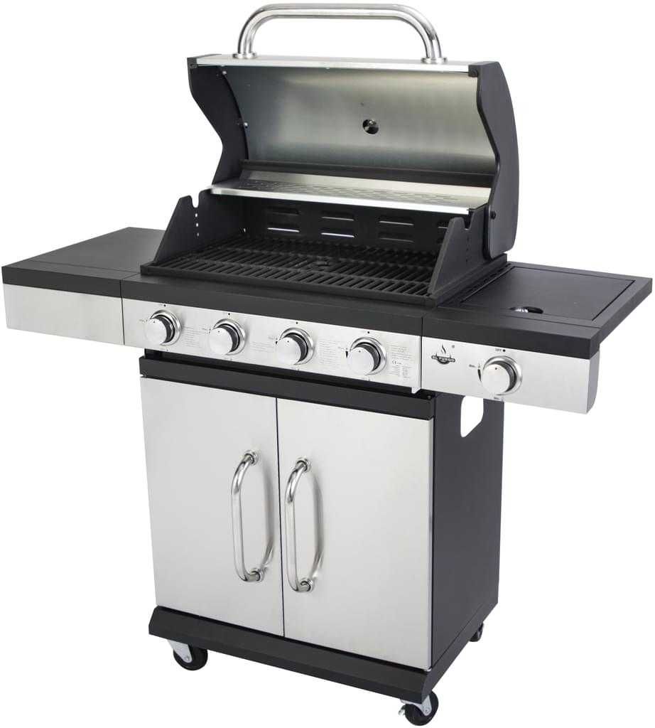 GRILL GAZOWY EL FUEGO San Antonio 4+1 13,7KW żeliwny ruszt