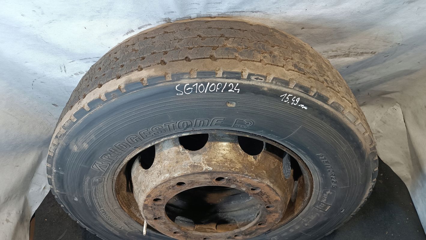 Koło Opona Felga 1x R22,5 Bridgestone U-ap 001, 275/70
