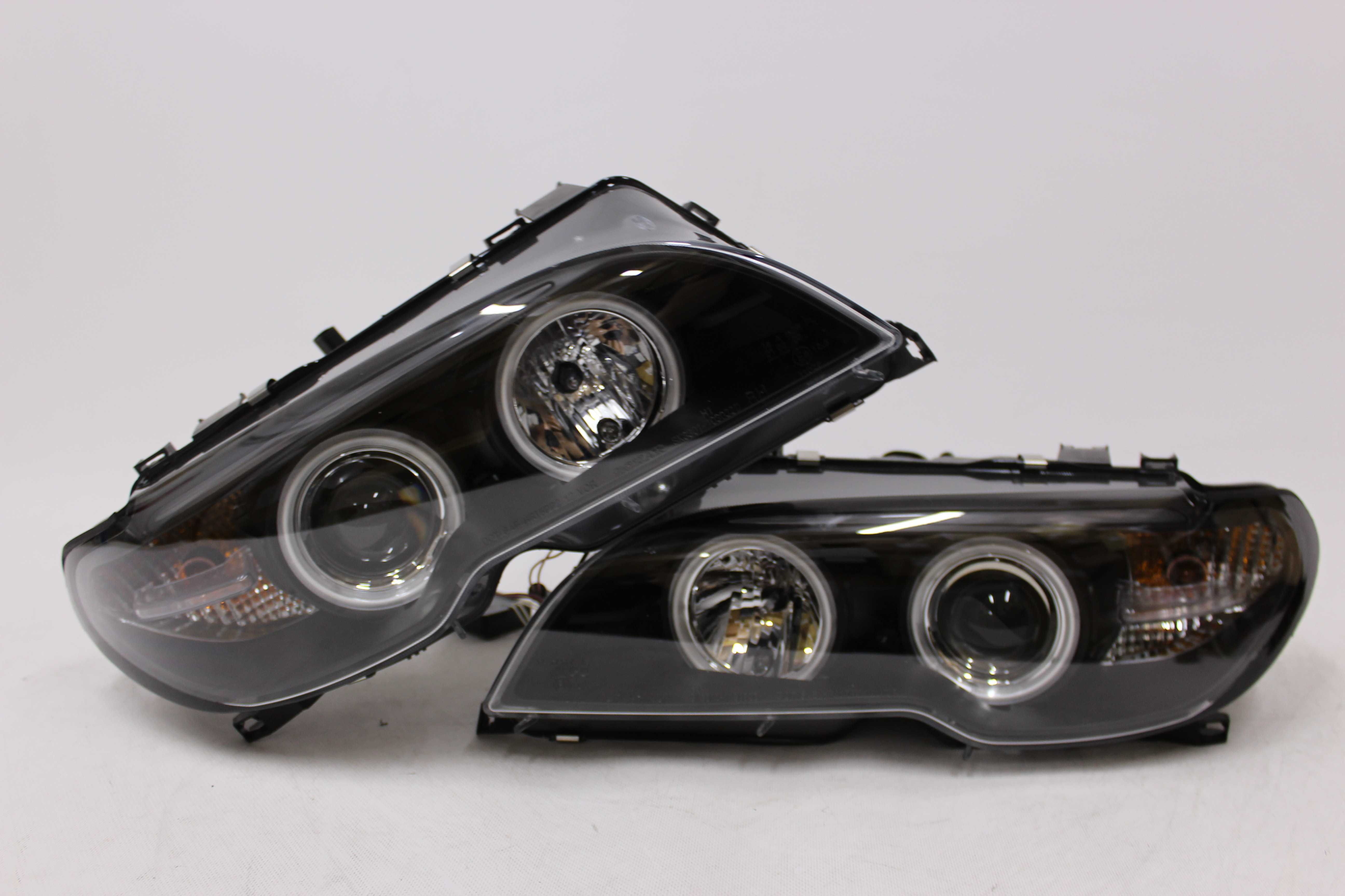 Lampy reflektory przednie przód BMW E46 COUPE 03-06 LCI CCFL XENON D2S