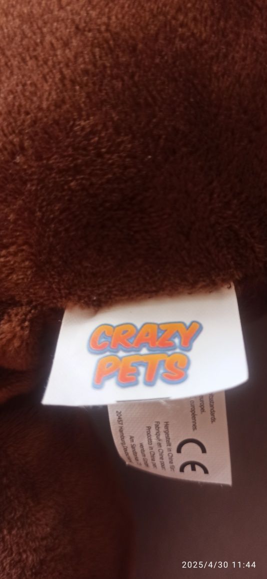 Мягкая игрушка Crazy Pets