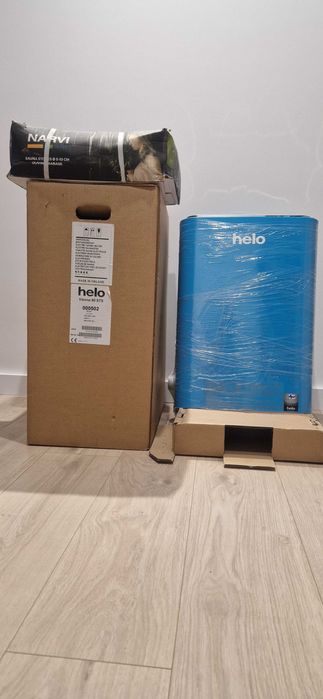 Piec  do sauny Helo Vienna 80 STS 8kW + wbudowany sterownik + kamienie