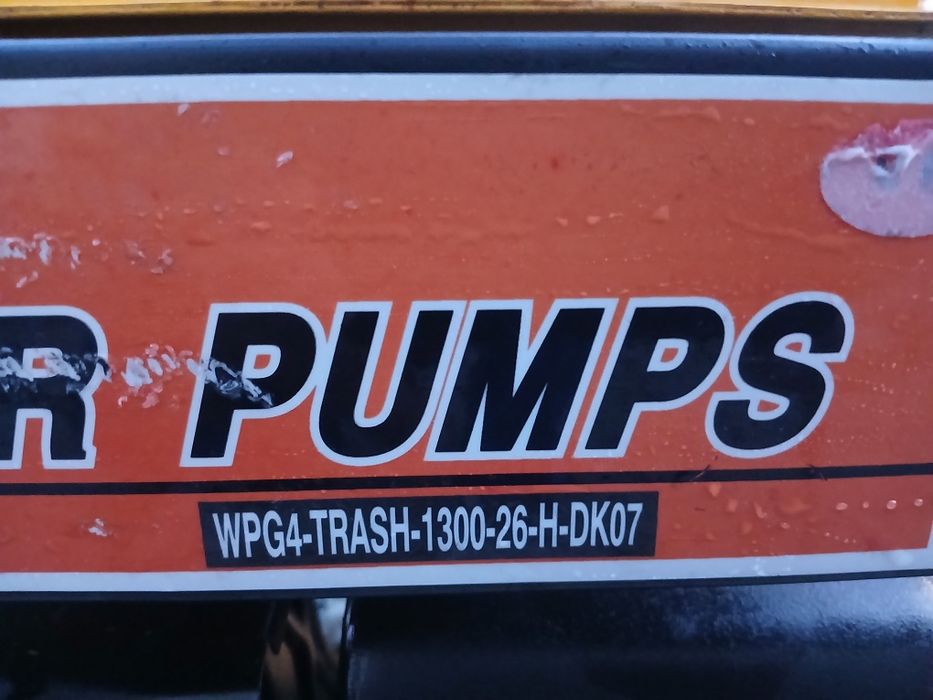 Pompa Wody Spalinowa