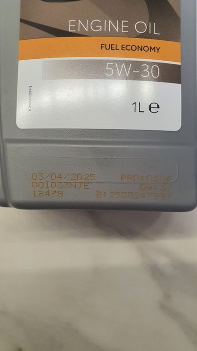 Масло моторне Toyota Fuel Economy 5W-30