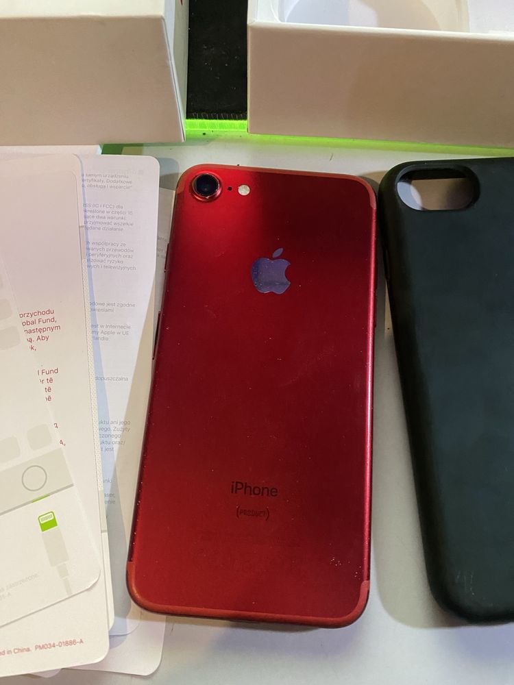 Iphone 7 256gb czerwony