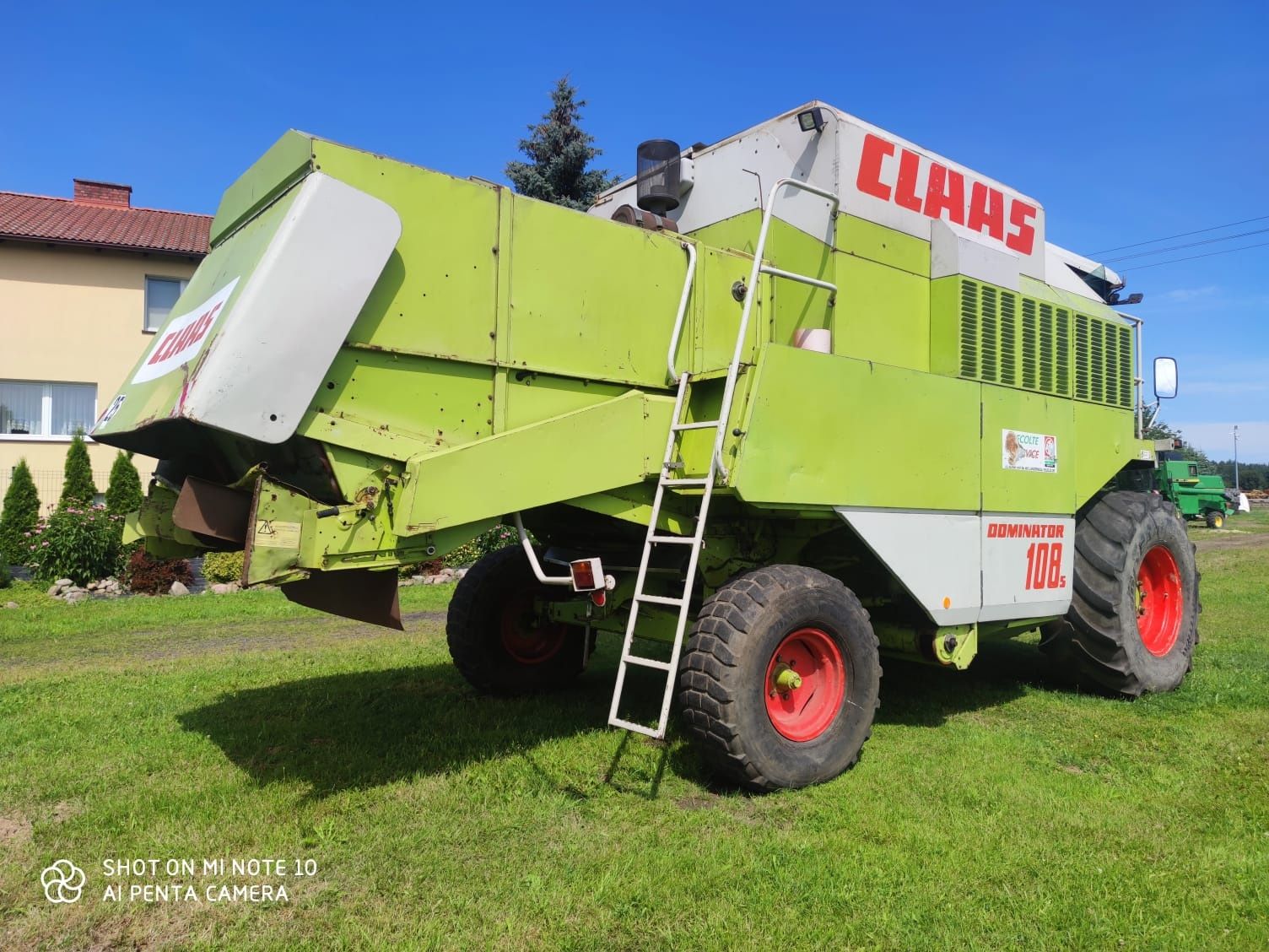 Claas Dominator 108 / Heder 5 m z wózkiem/ Klimatyzacja