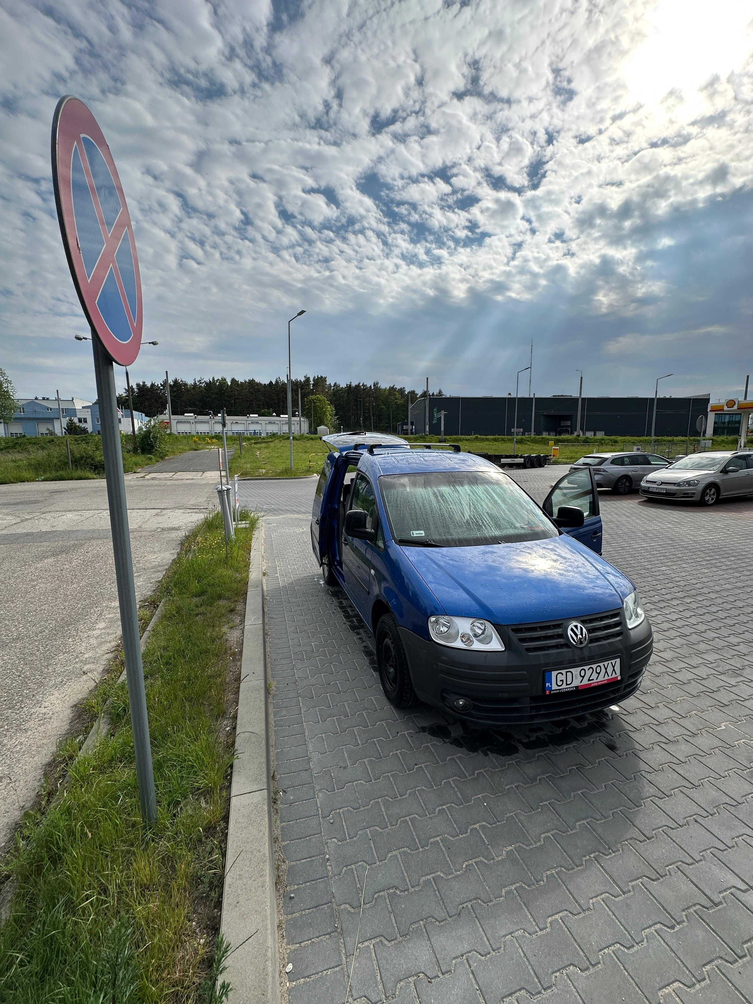 Caddy 1,6 7os,benzyna+gaz,hak, oc 2026
