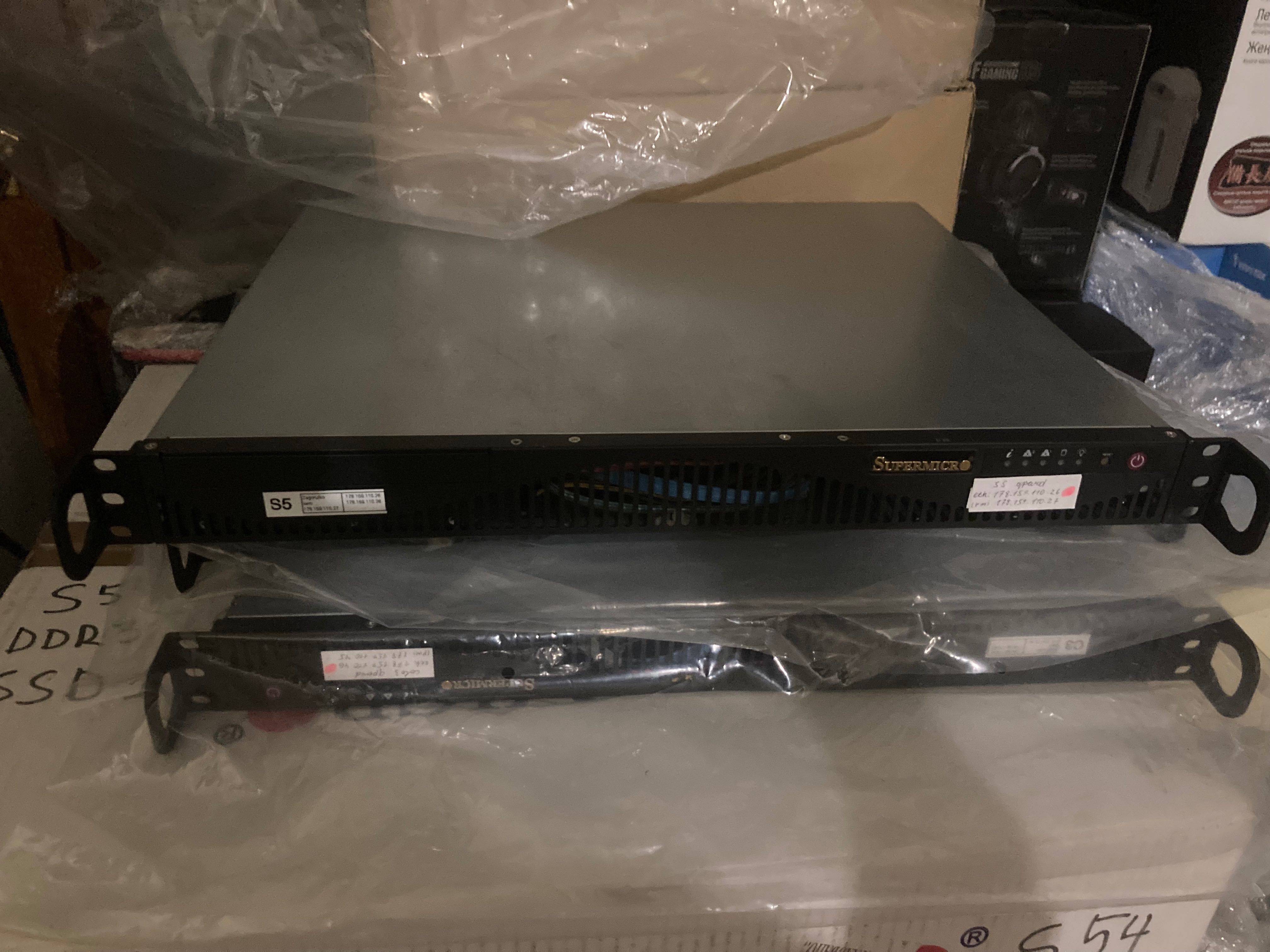 Сервер Supermicro, 1U, Intel Xeon E3-1230V3, E3-1231V3, E3-1230V5