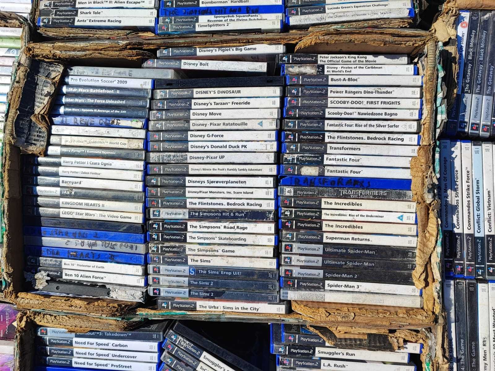 Gry na ps2, Gra PlayStation 2 crash fifa 13 tekken mortal kombat gta