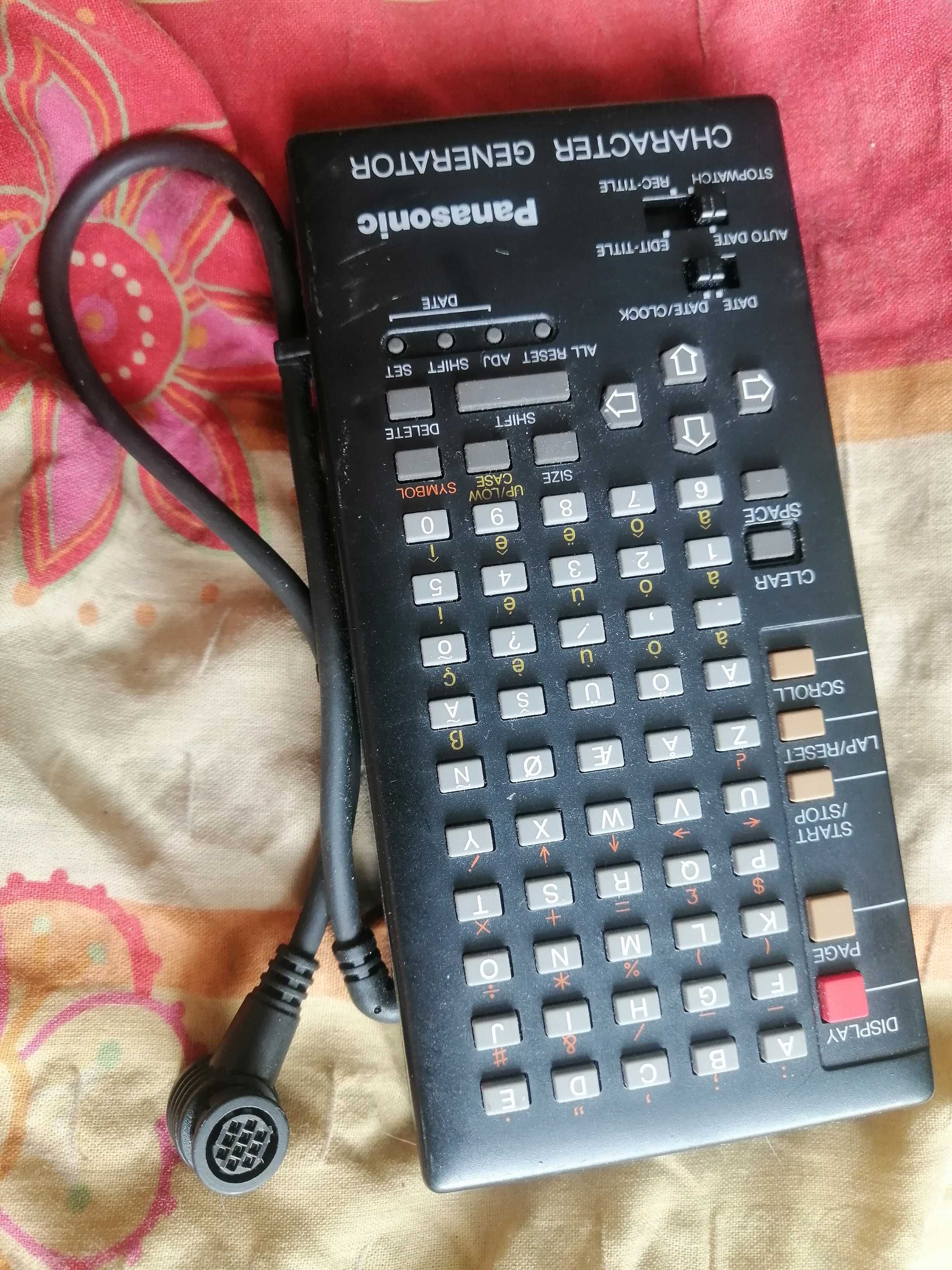 Panasonic character generator VW-CG1E generator napisów