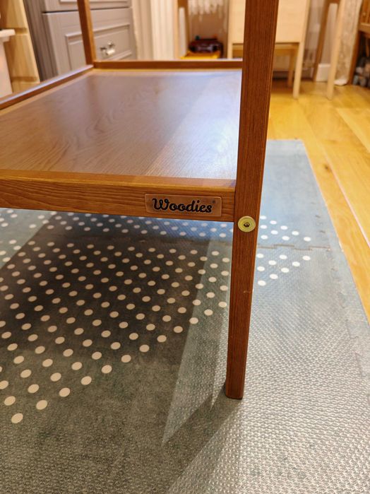 Przewijak Woodies Classic Changer vintage + materac + pokrowiec