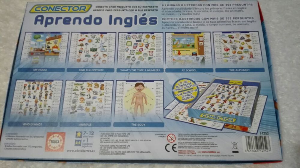 Jogos Educa aprendo Inglês